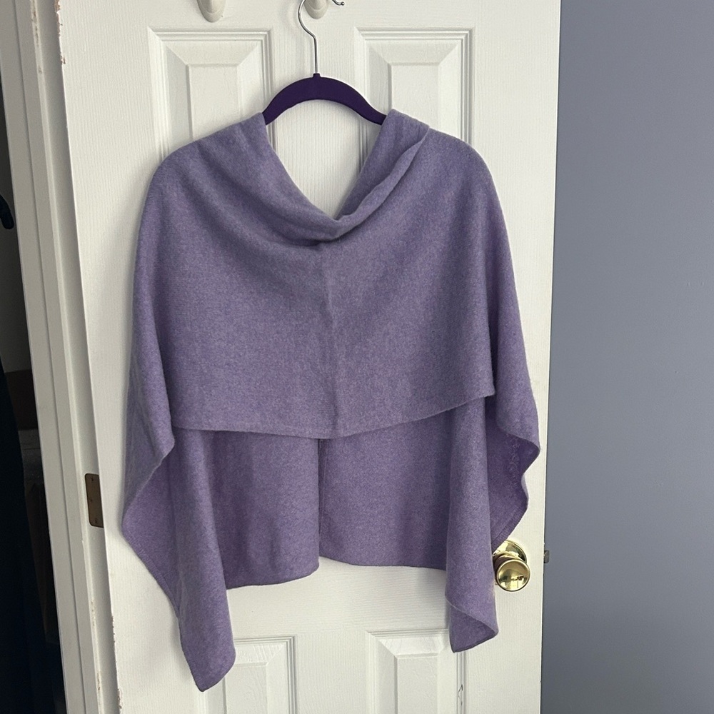 Lavender Dress Topper - Alashan Cashmere - The Claudia Nichole Collection - OS